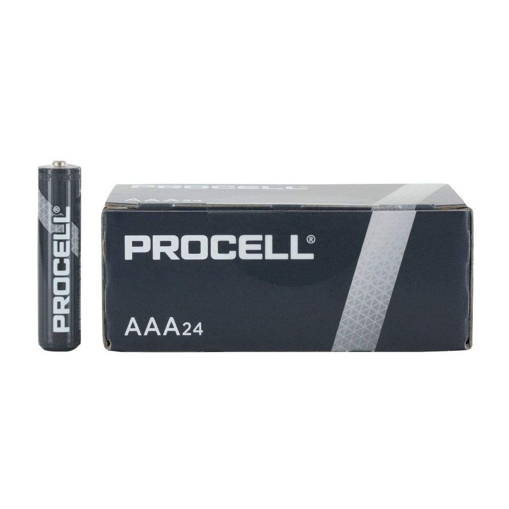 Bateria Duracell Procell AAA 1.5V Alcalina-Manganês x24