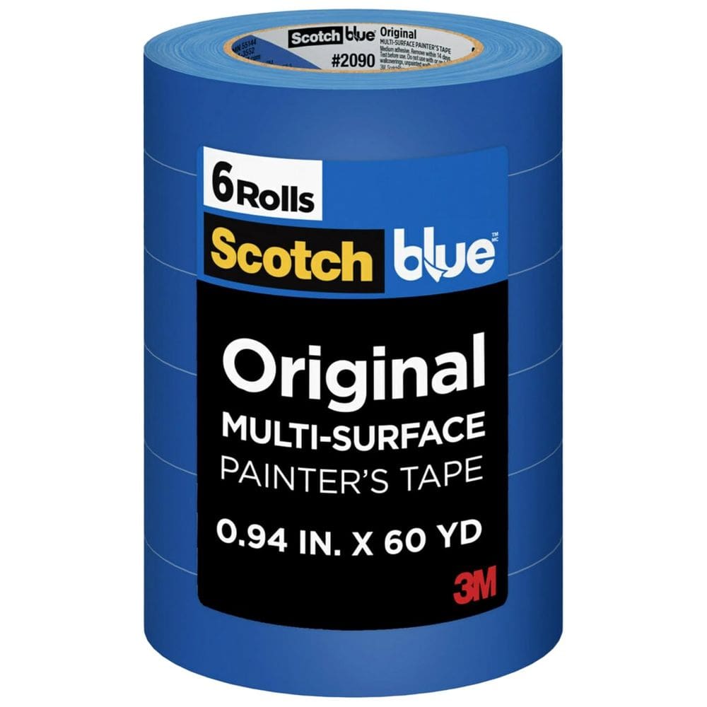 Fita para pintores ScotchBlue autêntico Multi-Surface 24 mm 6 rolos