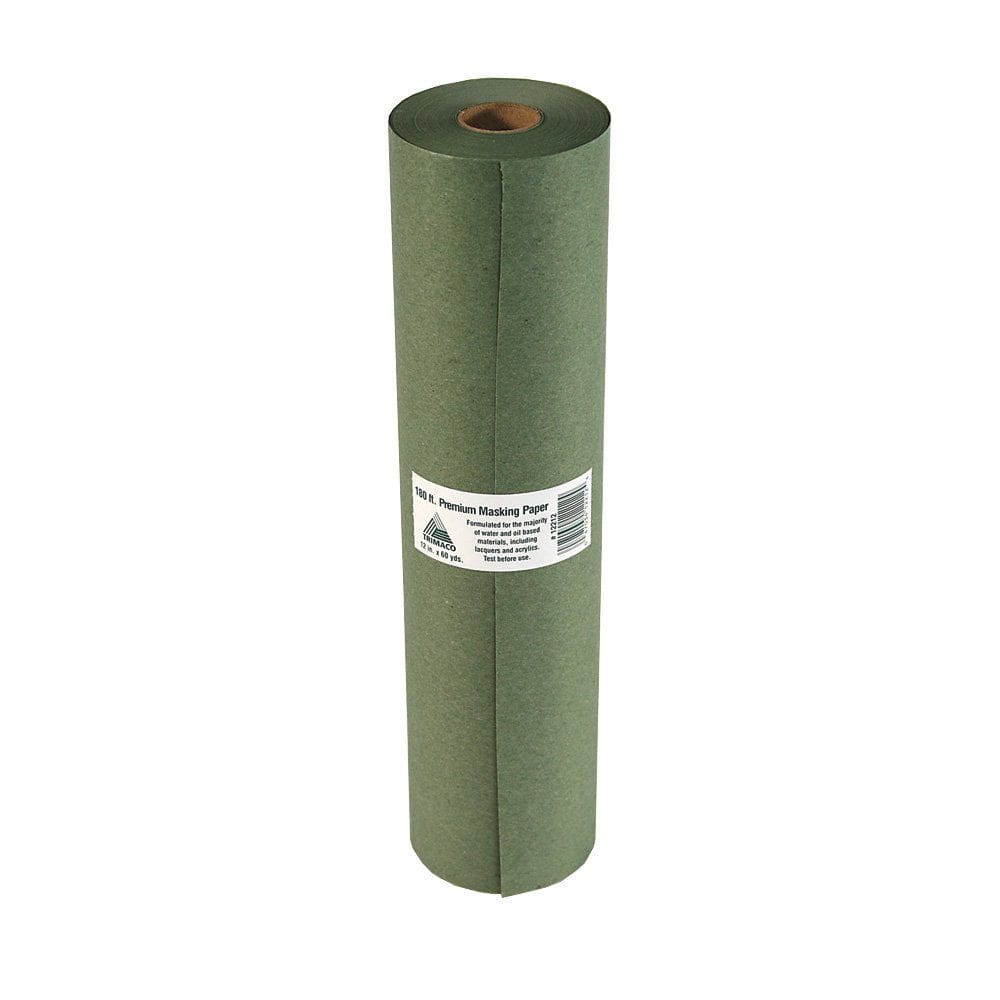 Papel de máscara Trimaco PR12 30cm x 55m Verde