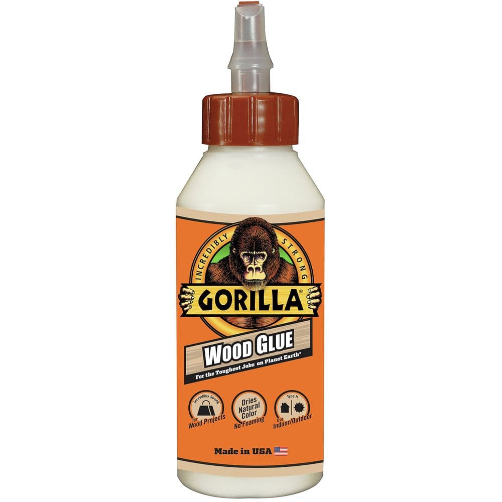 Cola de madeira GORILLA 237ml Cor natural