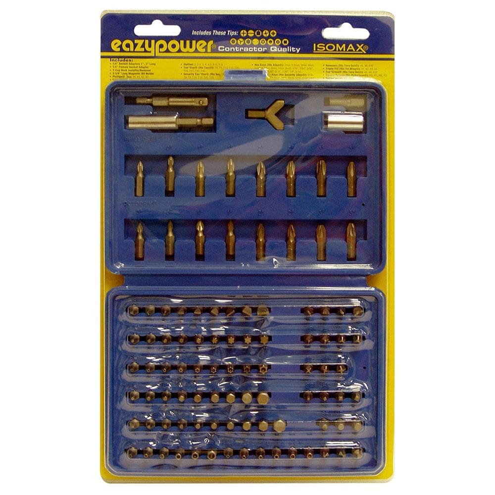 Conjunto de chaves de fenda Eazy Power 81962 100 peças