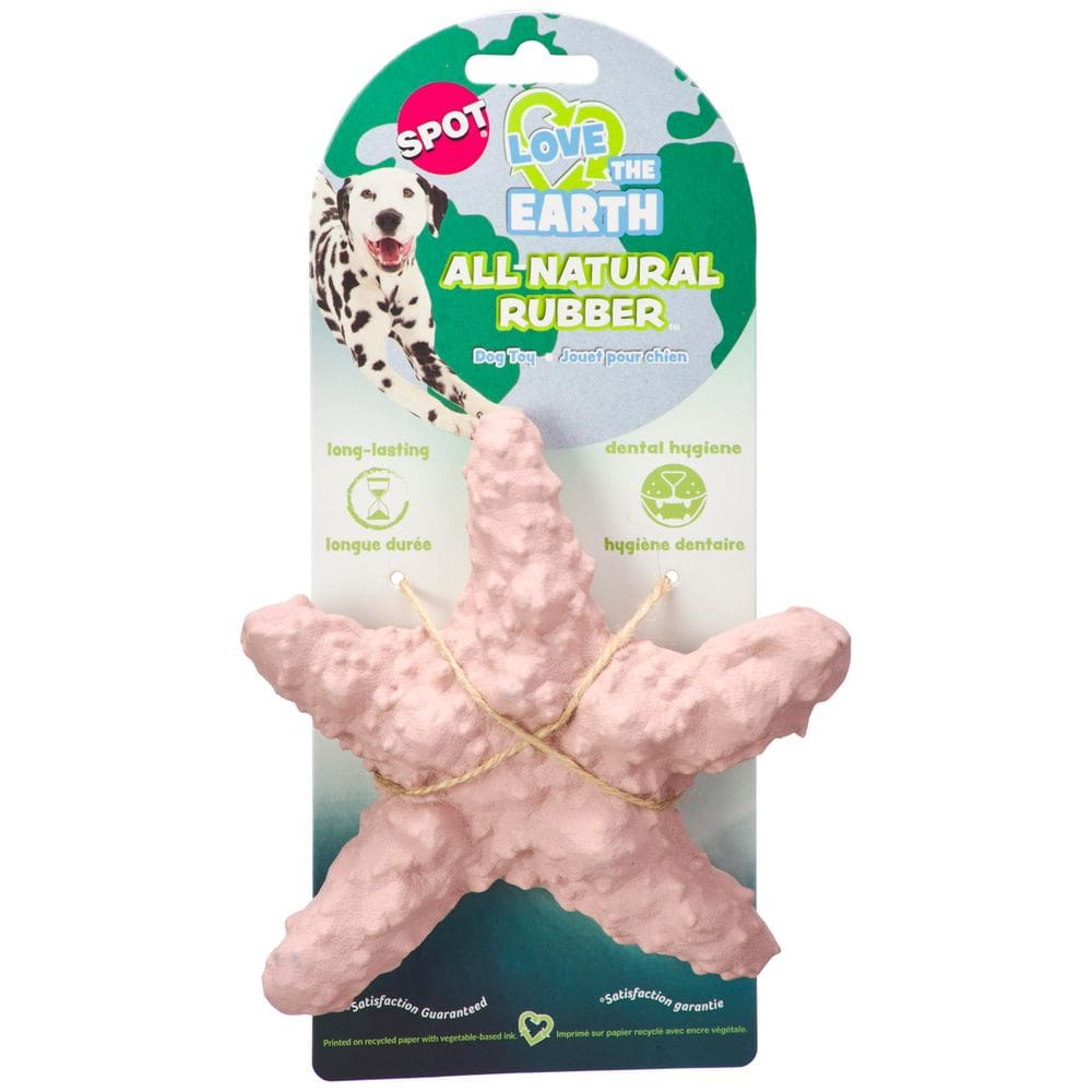 Brinquedo para animais de estimação SPOT Starfish 15 cm de borracha natural durável
