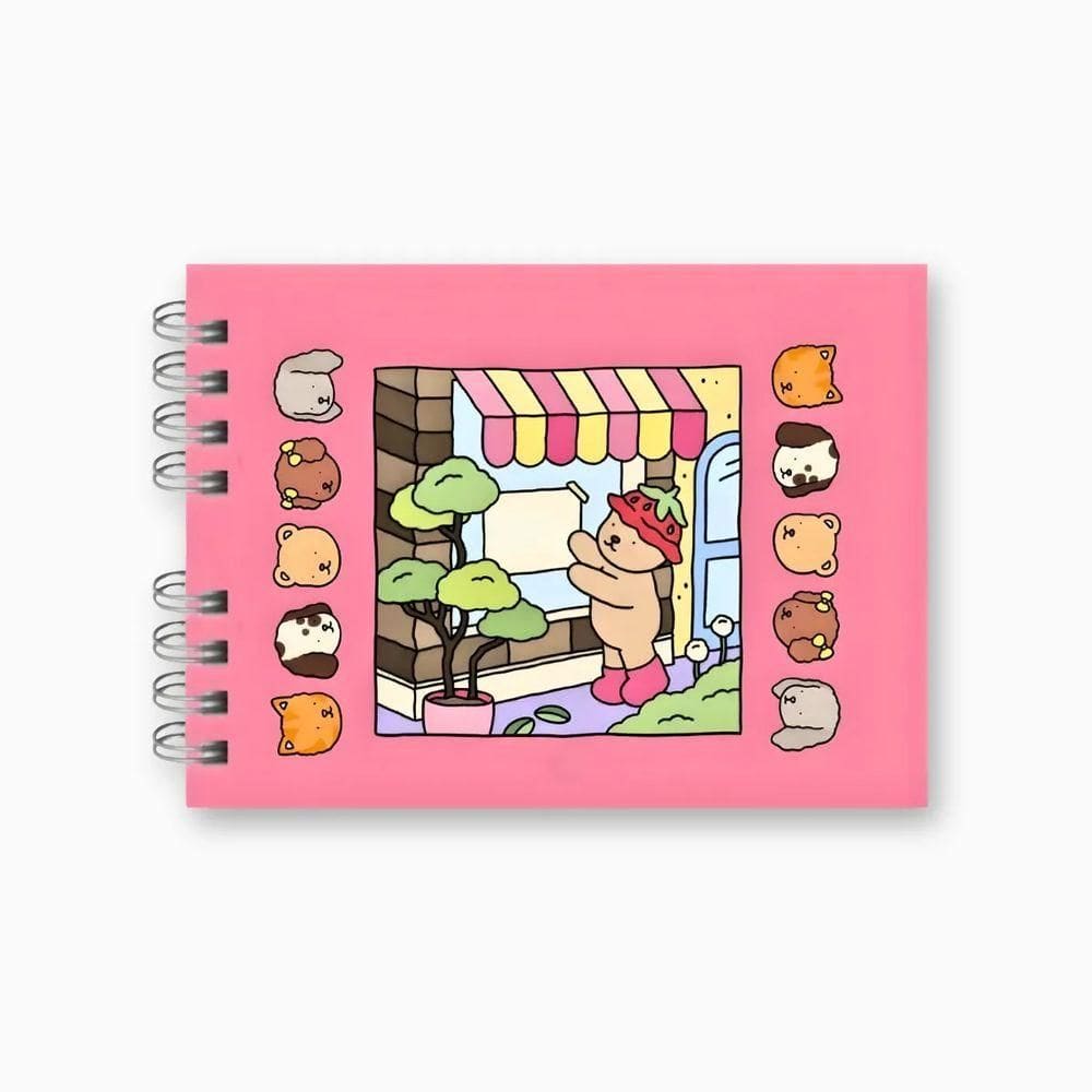 Livro Colorir Capa Dura - Rosa