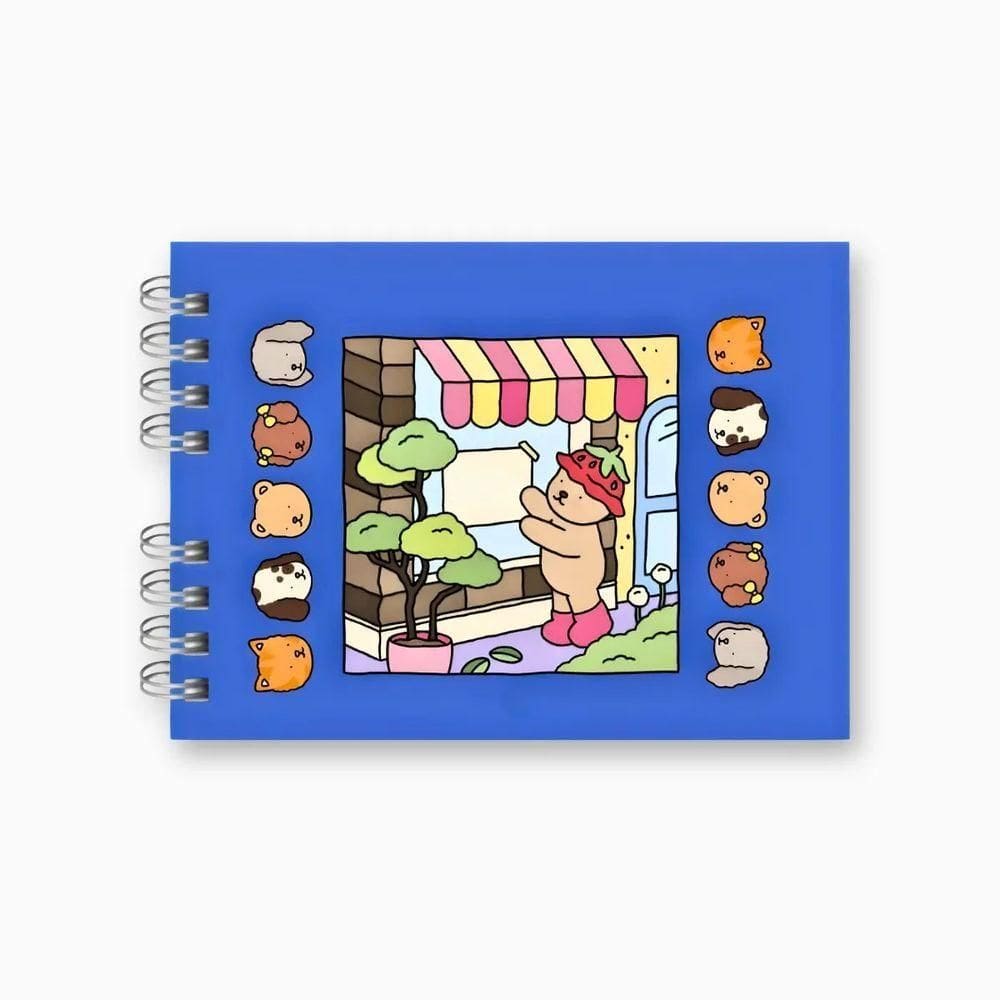 Livro Colorir Capa Dura - Azul