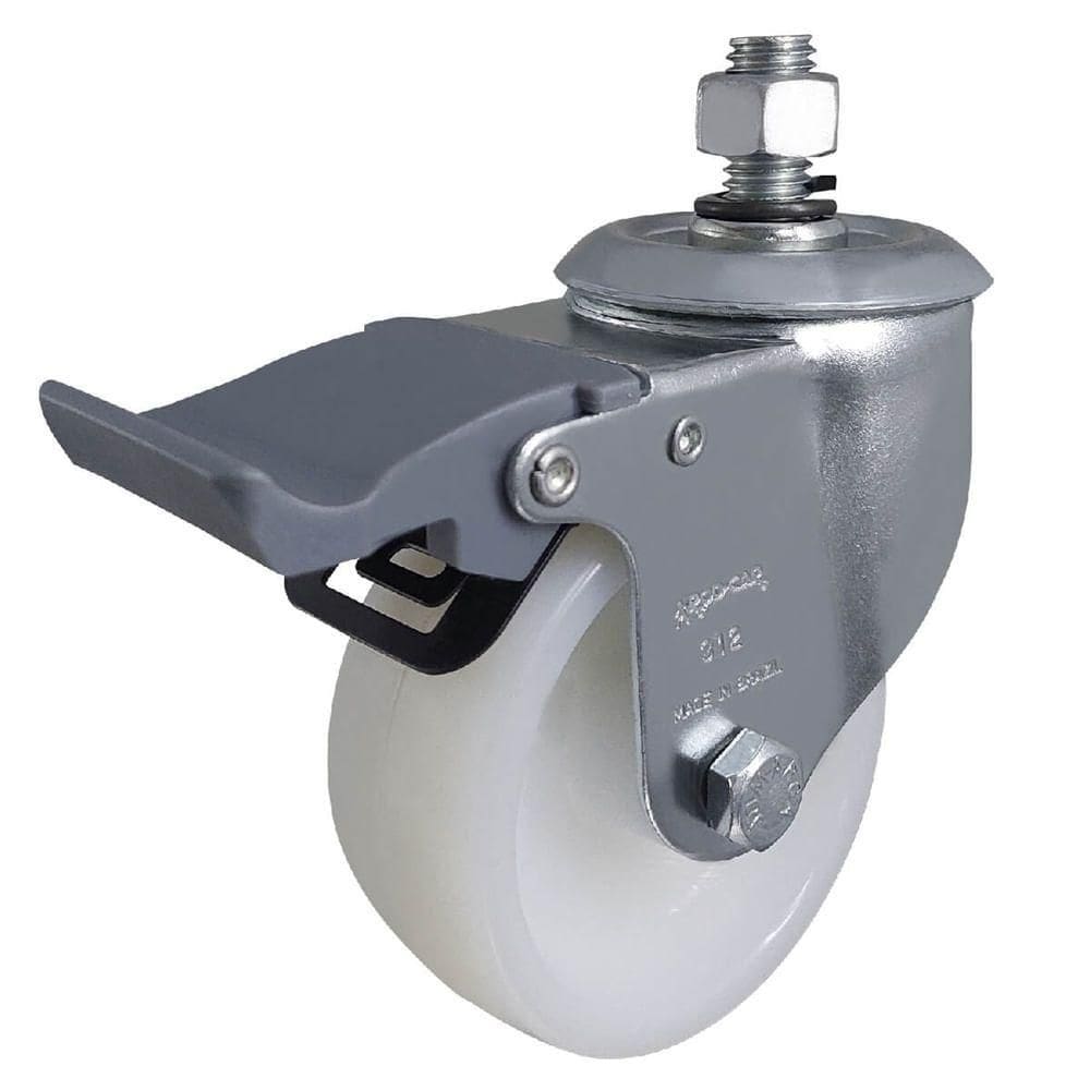 Rodízio Giratório Com Base 150 Kilos Grron 312 N - 122358 - Rod-car