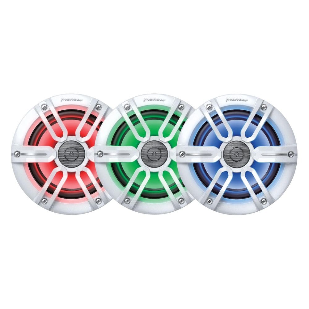 Alto-falante Pioneer TS-ME650 com kit de luz LED RGB