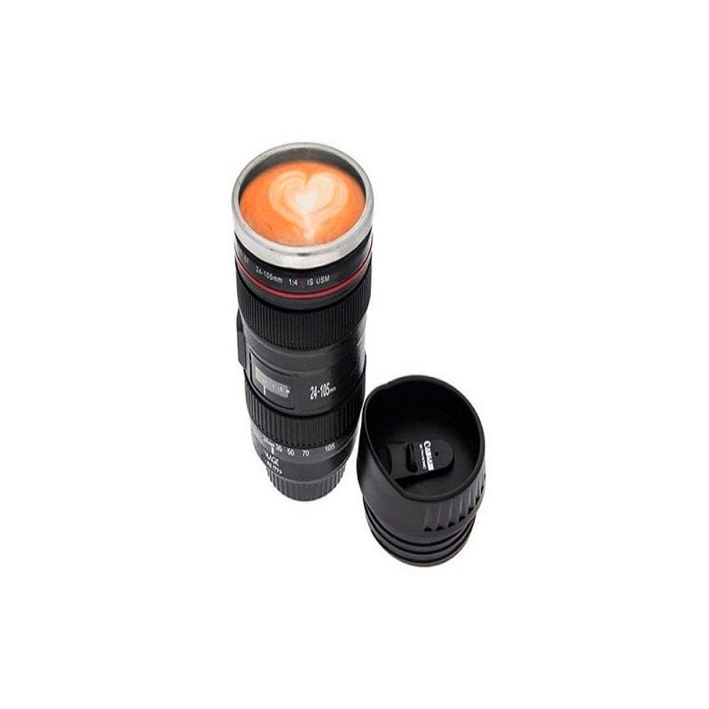 Thermos Cup Glass Photo Lens Cafeteira
