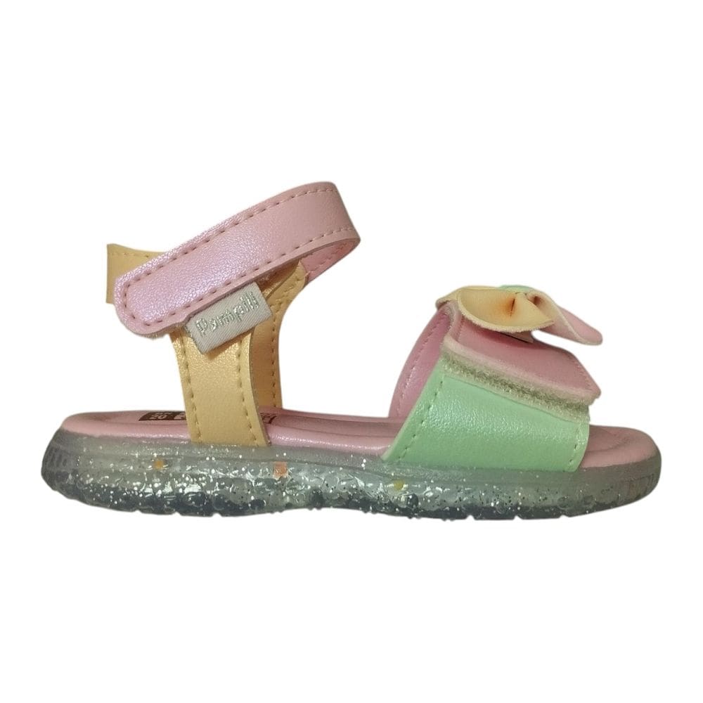 Sandália Menina Pampili Laço LED 757.012.000