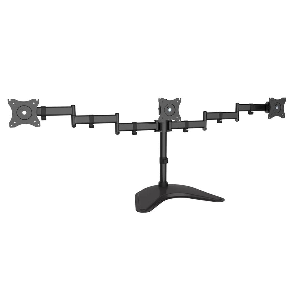 Suporte de mesa articulado independente para monitor triplo Full-Motion 13-27”