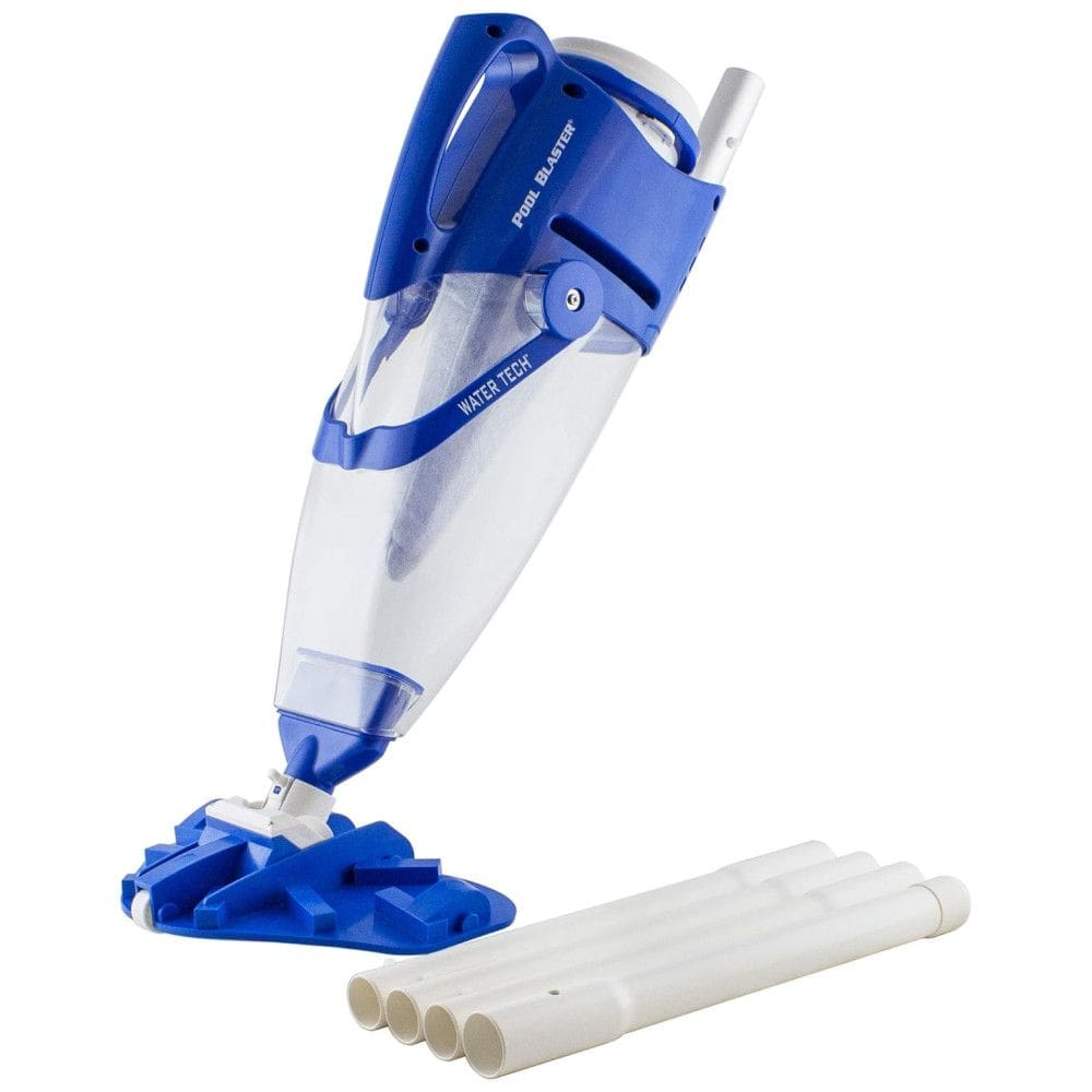 Aspirador de Piscina sem Fio, Recarregável com Duração da Bateria de 45 Minutos, 110V, POOL BLASTER 22051EL, Azul