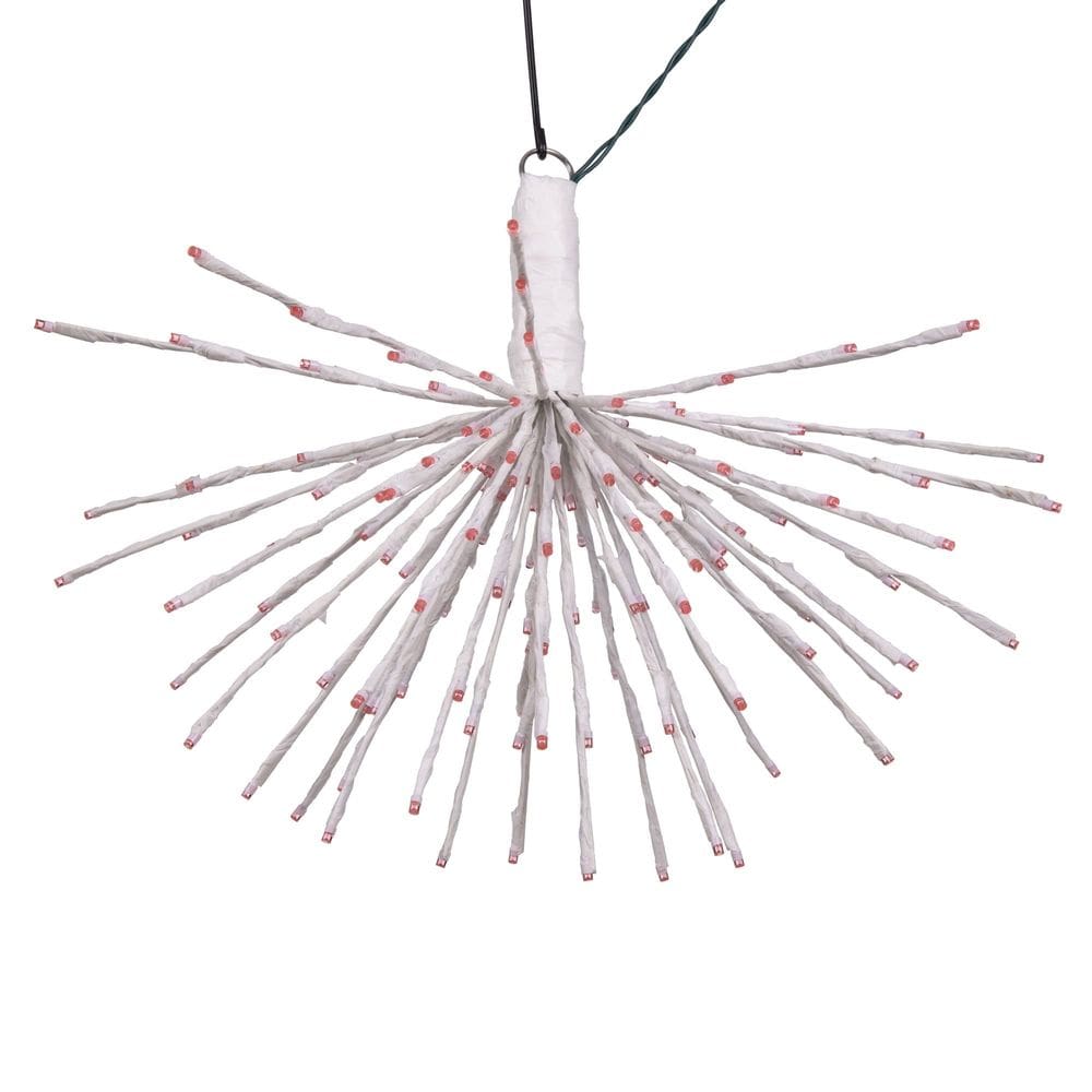 Luzes de corda Vickerman 160 LEDs 61 cm rosa Starburst 24V