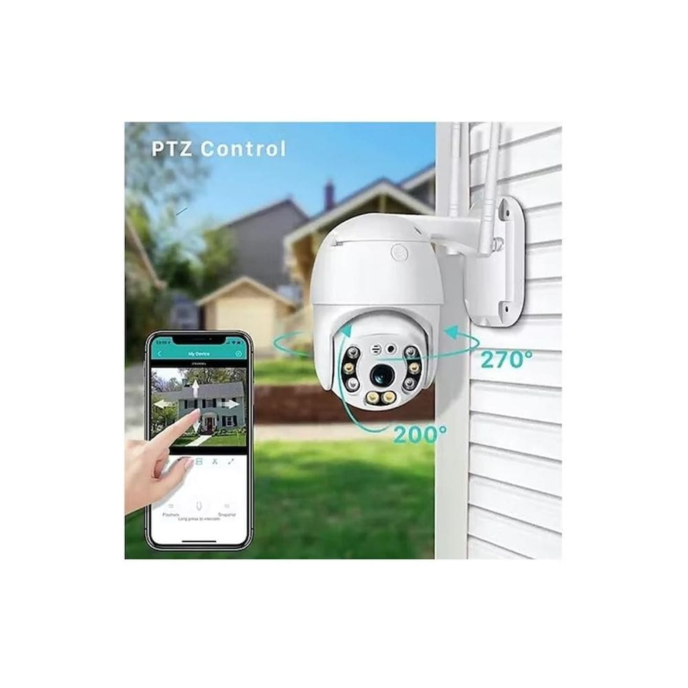 Câmera IP de segurança ETHO IMPORT YOOSEE 1080p WiFi Outdoor
