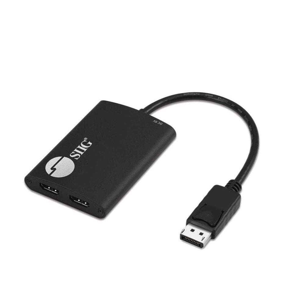 Adaptador de monitor duplo SIIG 1x2 DP 1.2 para HDMI MST