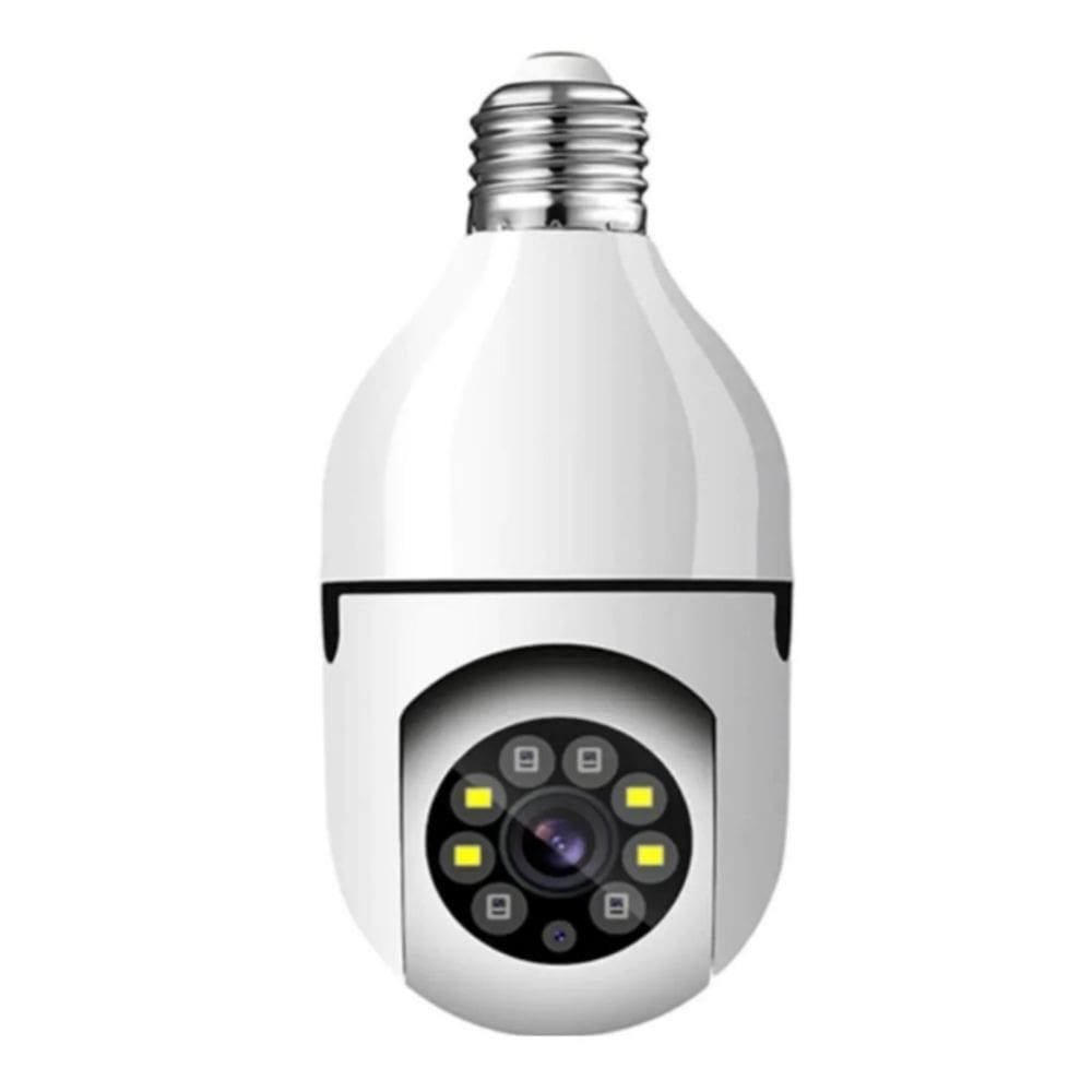 Câmera de segurança externa WiFi de 360° com visão noturna 1080P