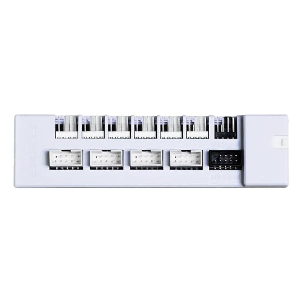 Fan Hub Lian Li EG-HUB01W 6 portas 4 conectores USB brancos