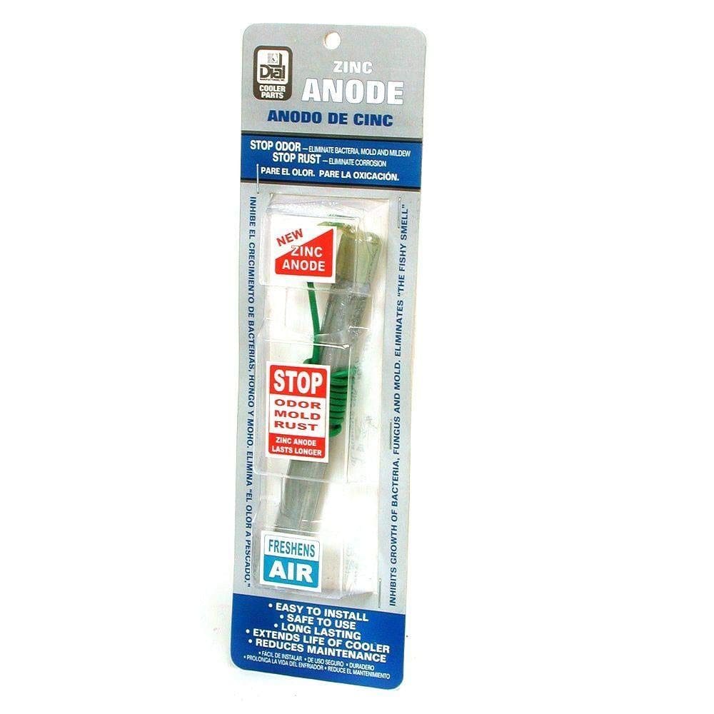 Resfriador de ar condicionado com mostrador de ânodo de zinco, preventor de ferrugem