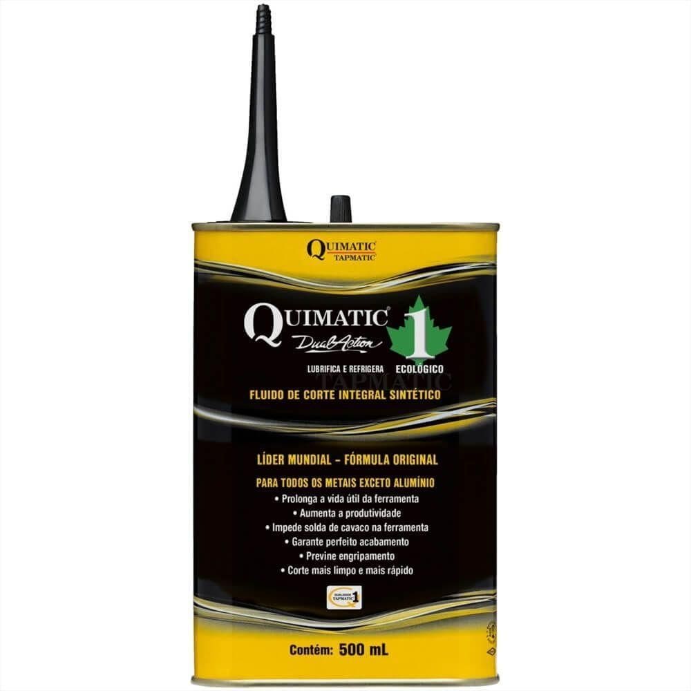 Fluido De Corte Ecológico Quimatic 1 Eco 500ml - Ay1 - Tapmatic Fluido Tap N.1 1-2lt Biodegr.tapmatic Ay1
