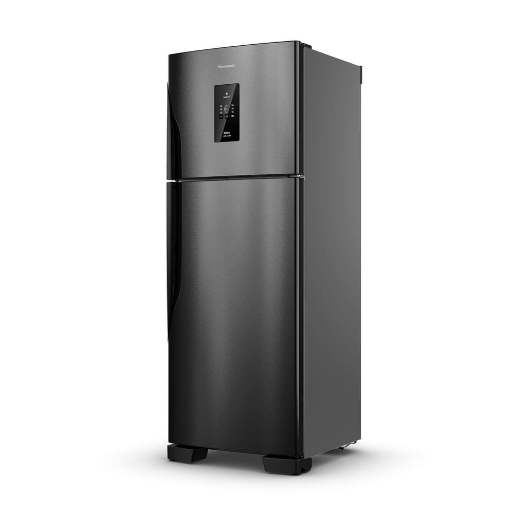 Geladeira Panasonic BT71 Black Inox Look | Ponto