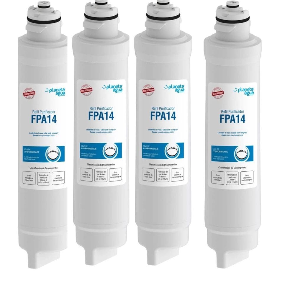 kit 4 un Refil FPA14 - compatível com aparelhos Electrolux PA21G, PA26G , PA31G, PE11B, PE11X, PC01B, PC41B, PC41X