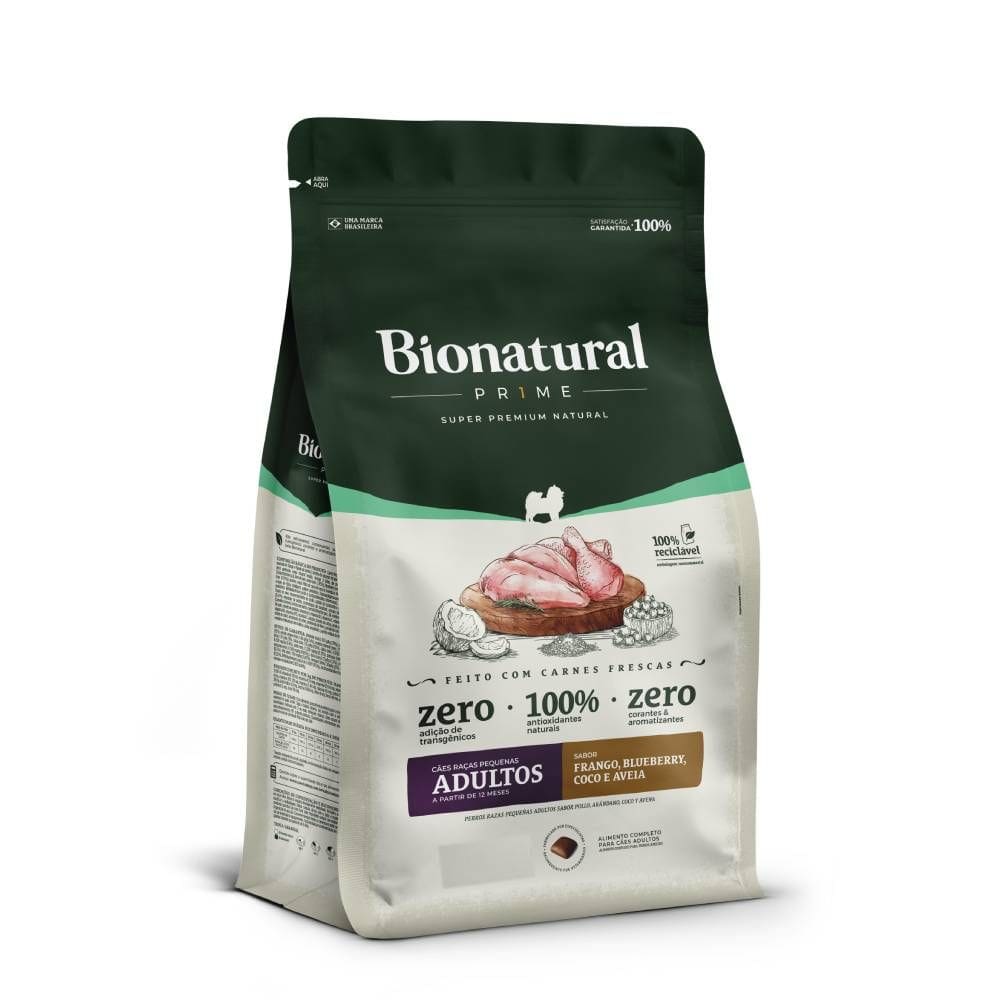 Ração Special Dog Bionatural Prime Raças Pequenas Adultos Frango 15Kg