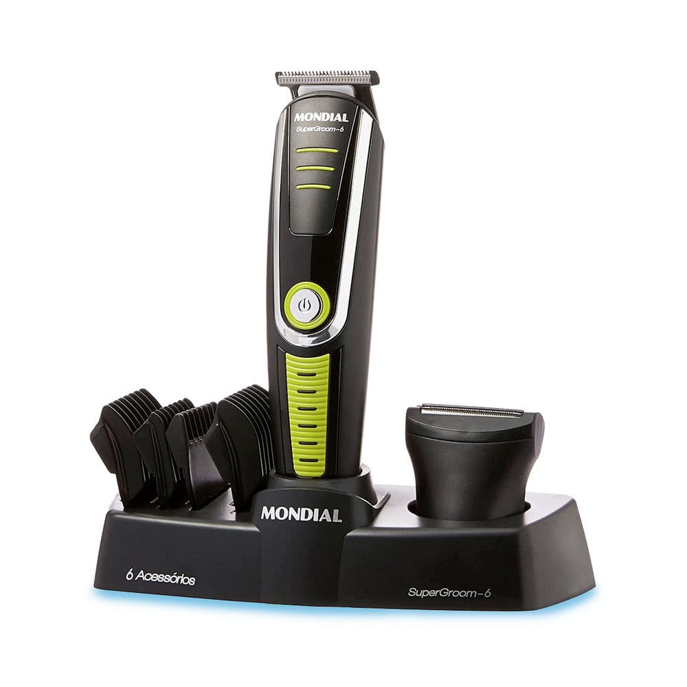 Aparador de Pelos Mondial Super Groom 6 BG-04 - Bivolt