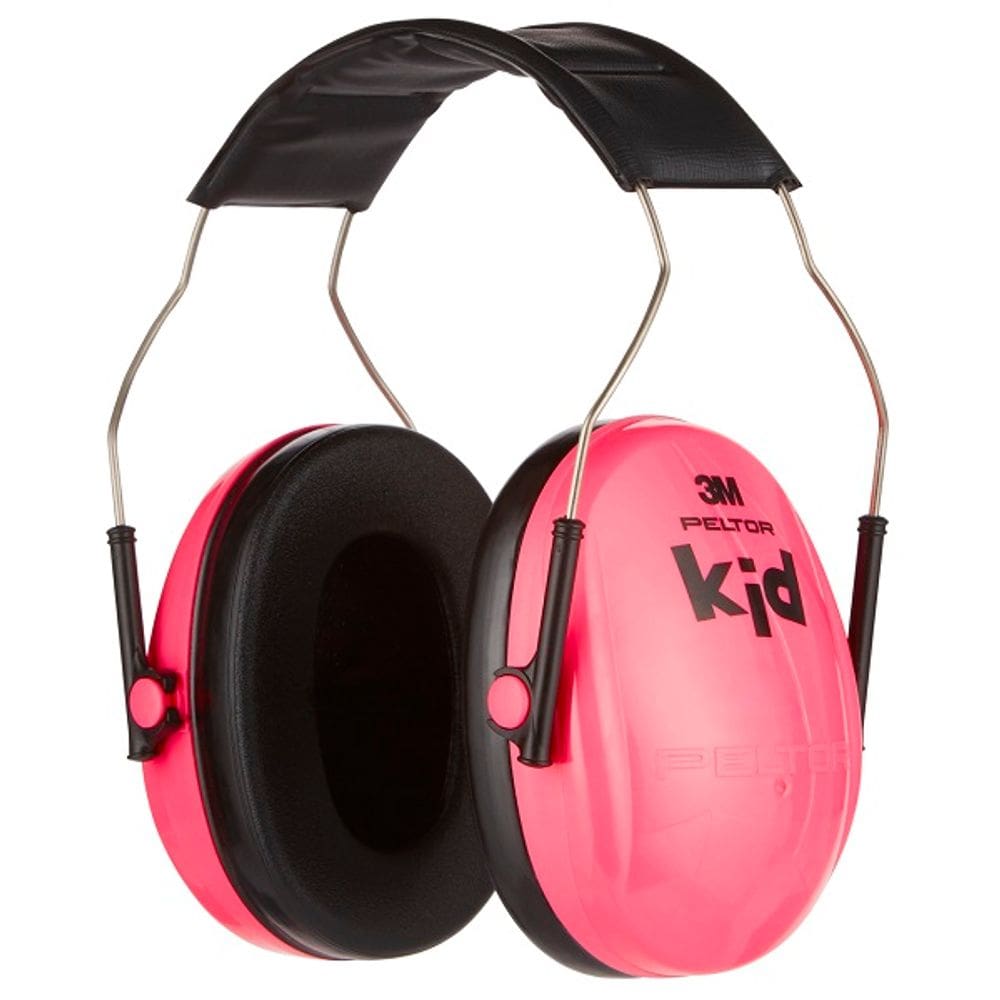 Abafador Protetor de Ruidos Infantil Peltor KIDS Rosa