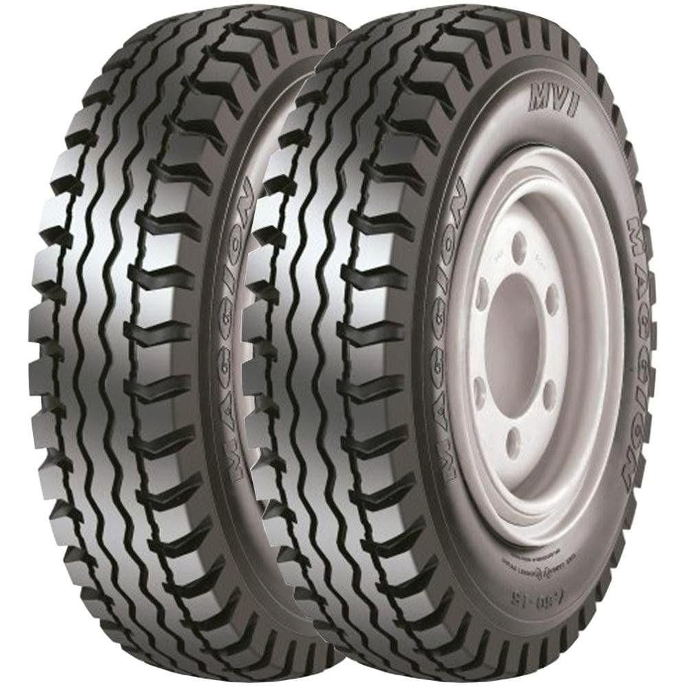 Combo 2 Pneus Empilhadeira 700-12 Mvi 12l Maggion