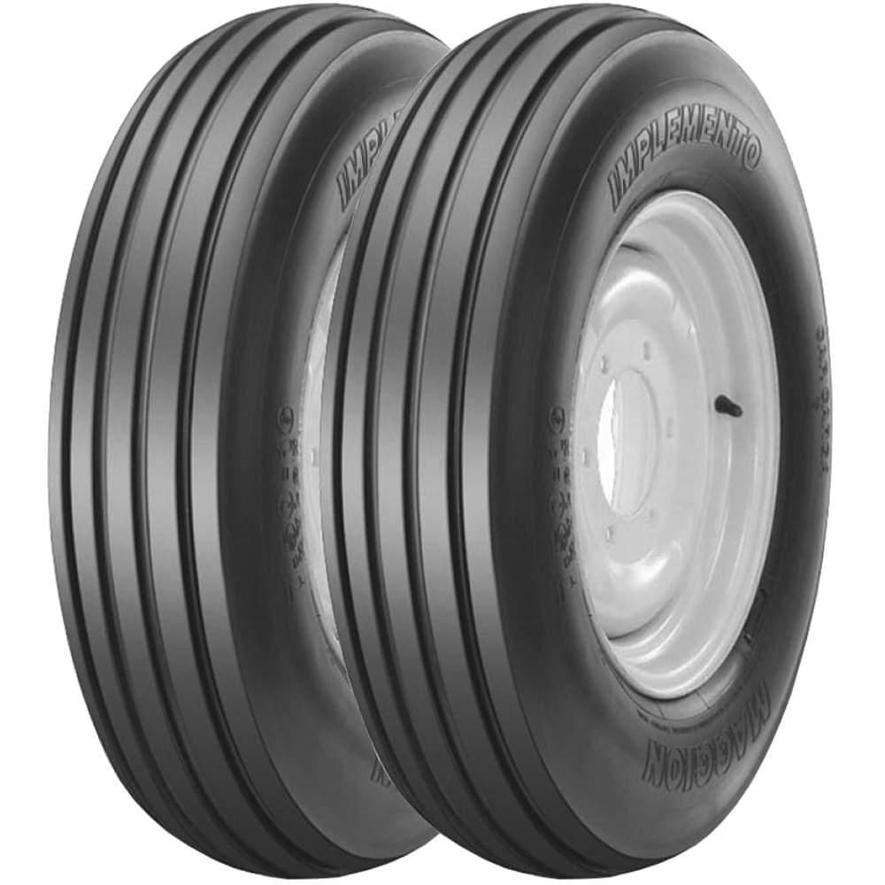 Combo 2 Pneus 750-16 10 Lonas Implemento Maggion
