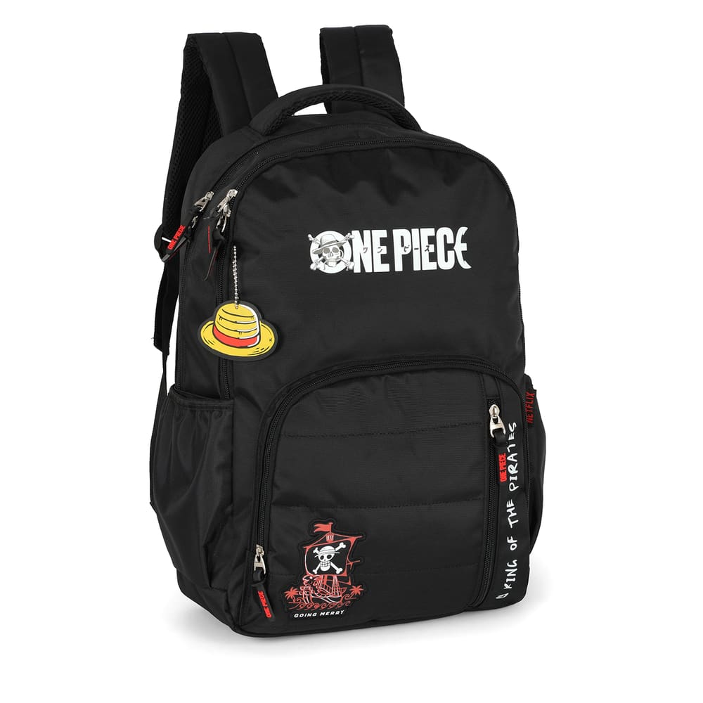 Mochila One Piece Preta Luxcel – Oficial Netflix
