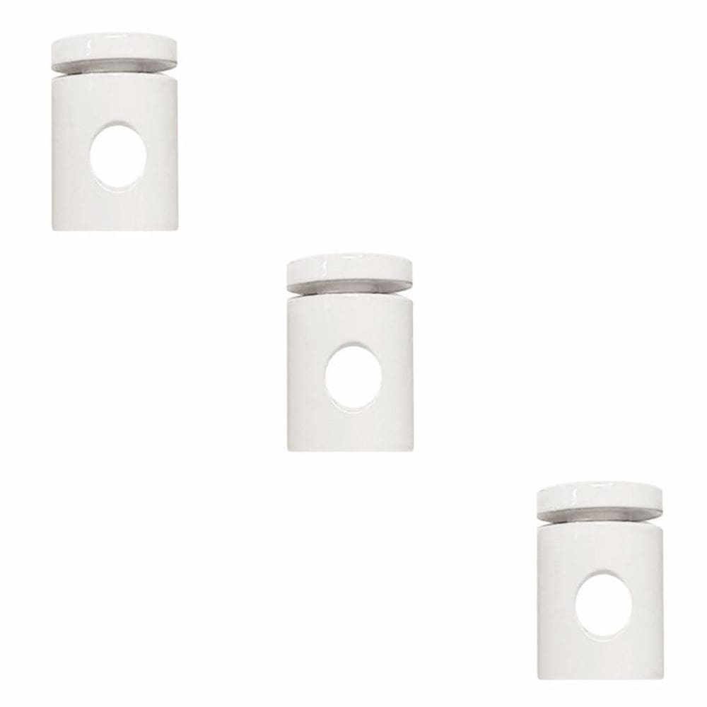 Kit-3 Desviador de Cabo Para Lustres e Pendentes e Luminária MD-6005/3 Branco