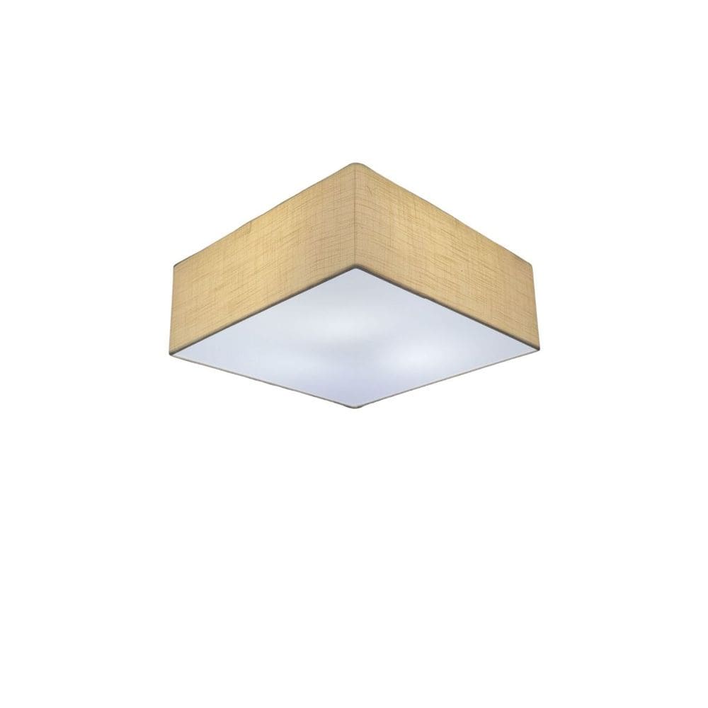 Plafon Para Banheiro Quadrado SB-3000 Cúpula Cor Palha