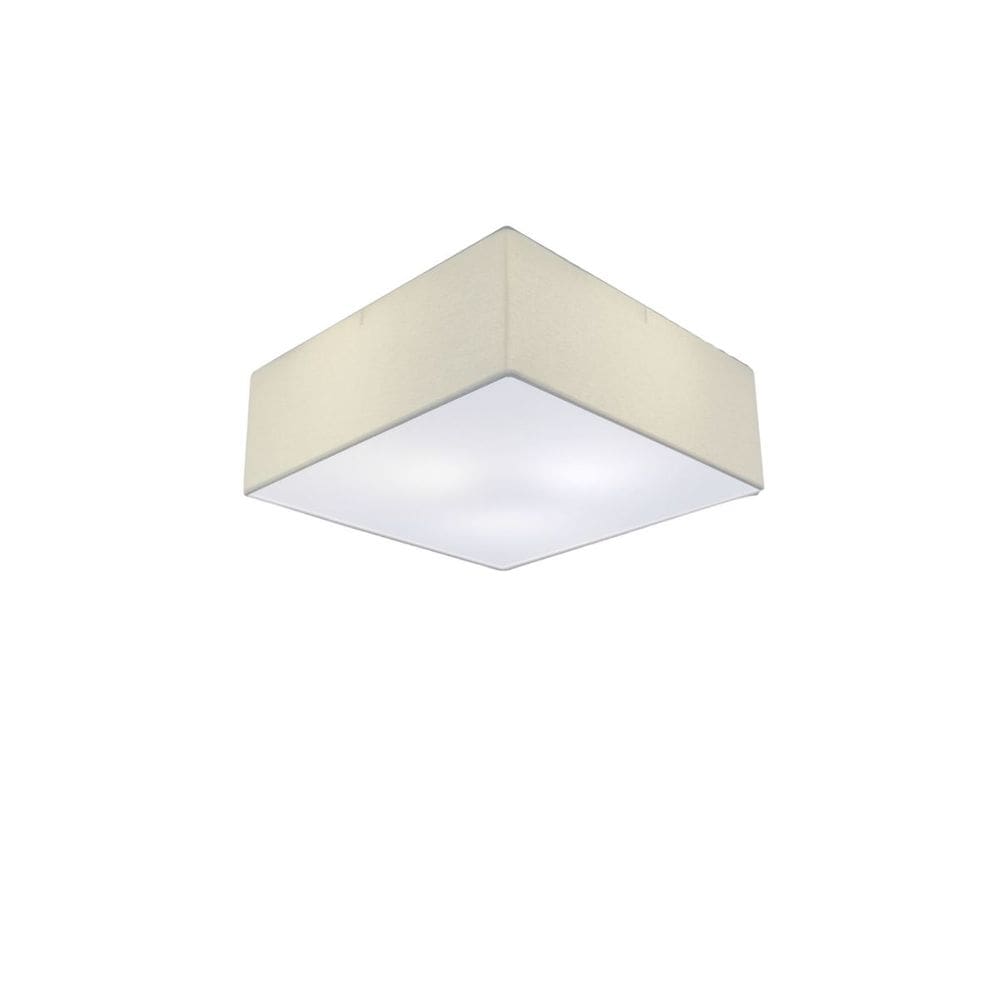 Plafon Para Banheiro Quadrado SB-3000 Cúpula Cor Branco