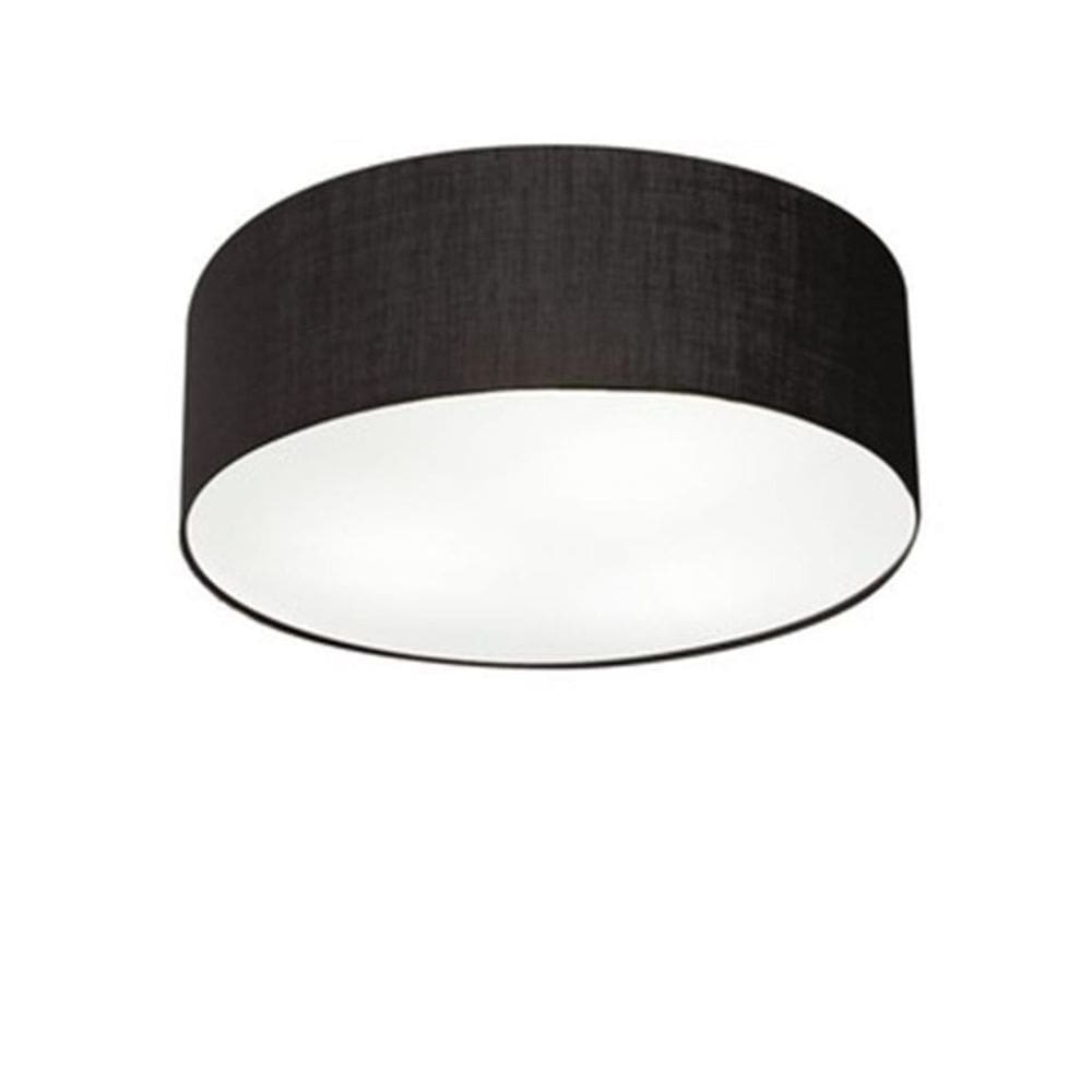 Plafon Para Banheiro Cilíndrico SB-3046 Cúpula Cor Preto