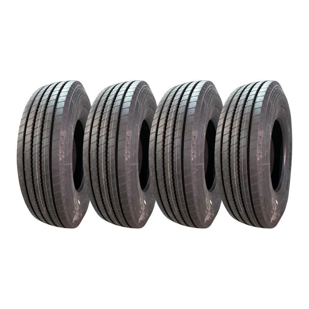Kit 4 Pneus Advance Aro 22,5 295/80R22,5 GL282A 18 Lonas 152/148M Liso