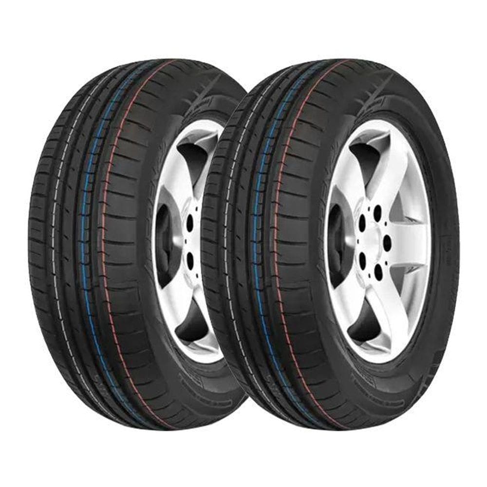 Kit 2 Pneus Aderenza Aro 15 195/65R15 Speedline D2 91V