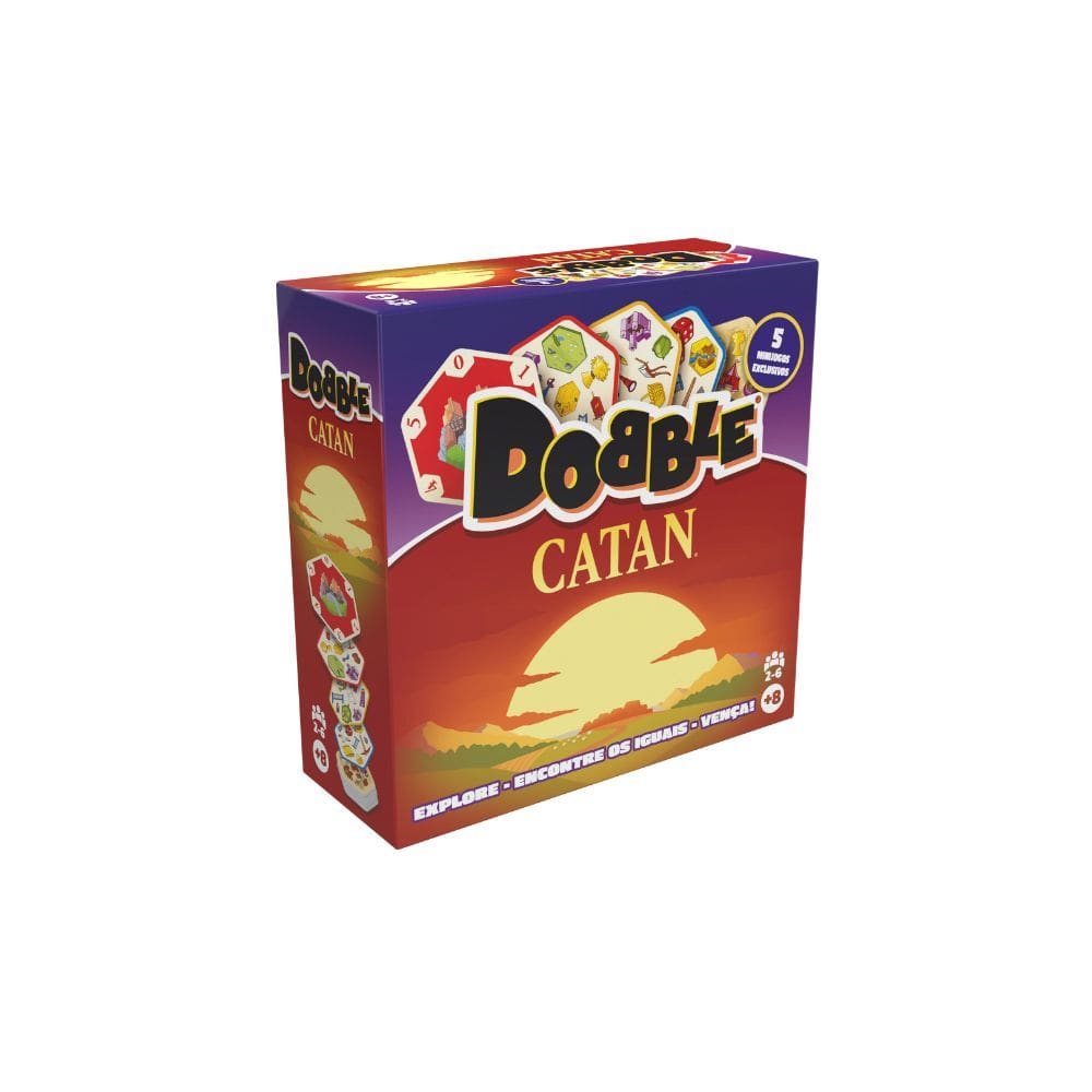 Dobble: Catan Jogo de Cartas Galápagos