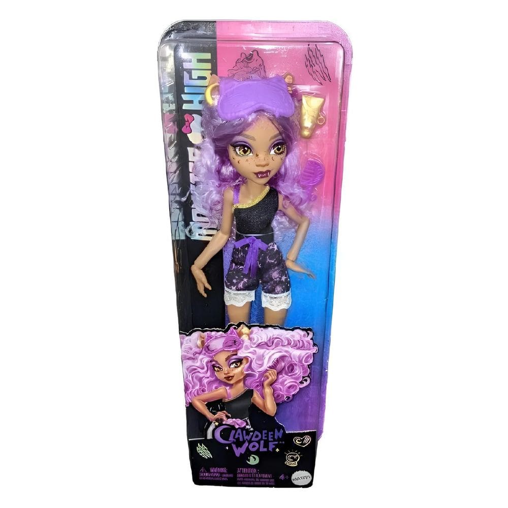 Mattel Monster High Coleção Pijamas Monstruosos Clawdeen Wolf