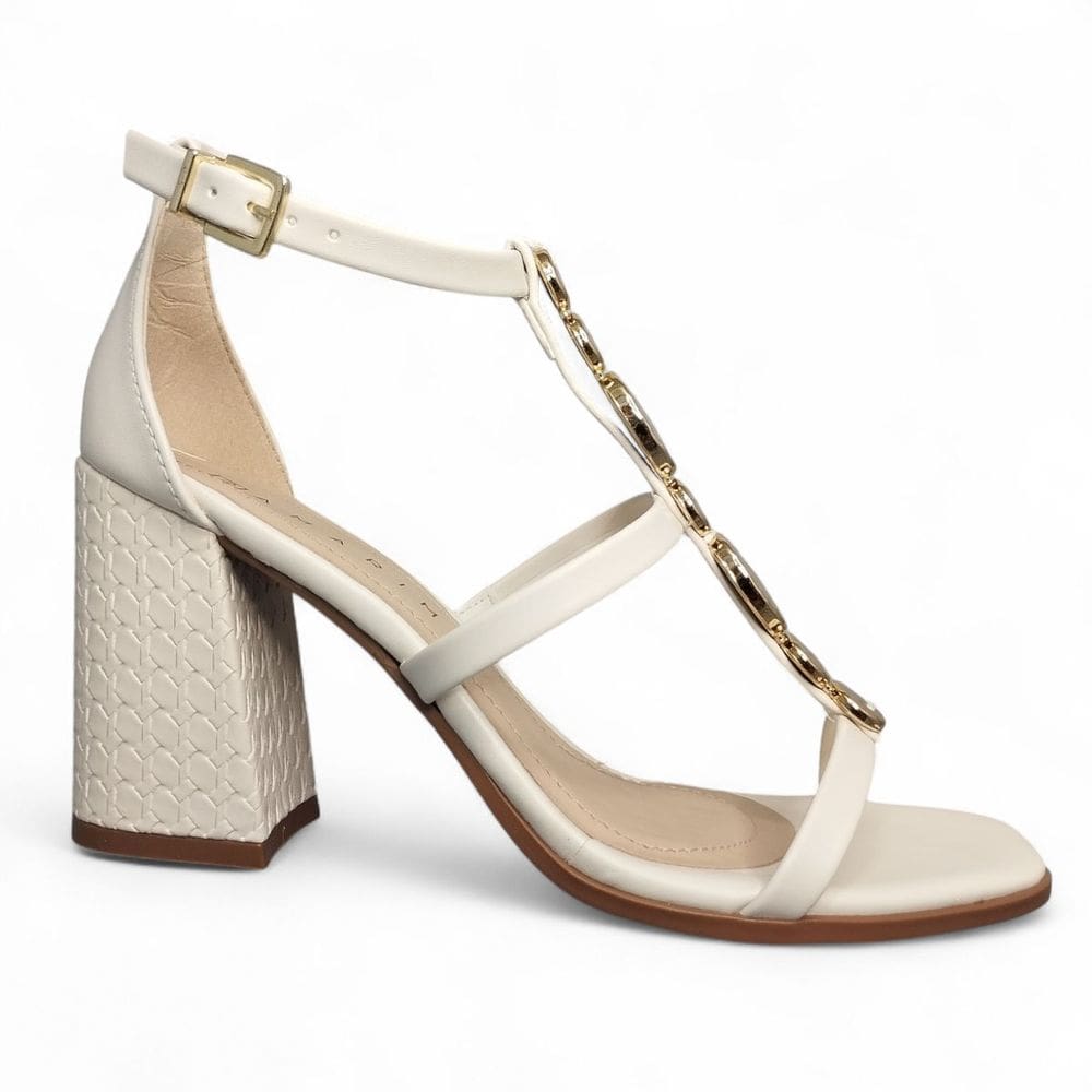 Sandália Feminina Ramarim De Salto Bloco Social 2541207