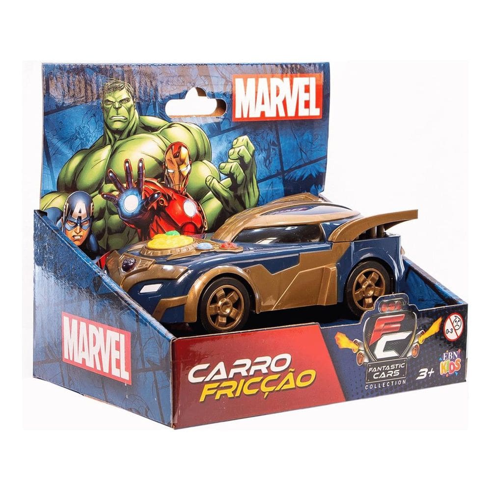 Carrinho - Thanos De Friccao Fantastic Marvel OFFICIAL BRAND COMPA