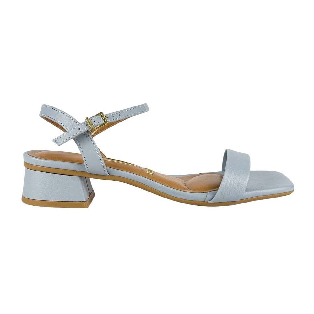 Sandália Vizzano Salto Bloco Baixo Tira Fina