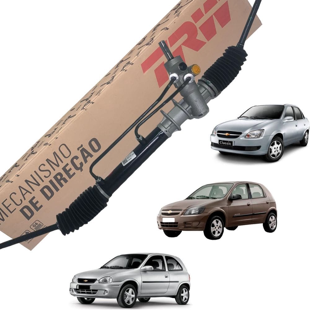 Caixa Direção Hidráulica GM Celta Classic Corsa 2002 A 2016