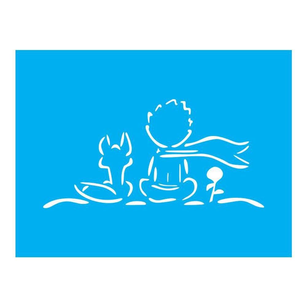 Stencil Tamako Criança - 15X20Cm - Ref A3209