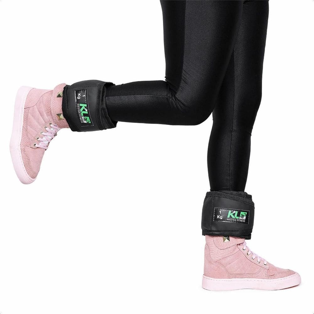 Par Caneleira Tornozeleira Emborrachado 1 Kg