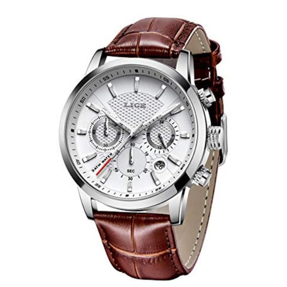 Relógio Masculino Lige Quartz Luxo Casual Esportivo Durável