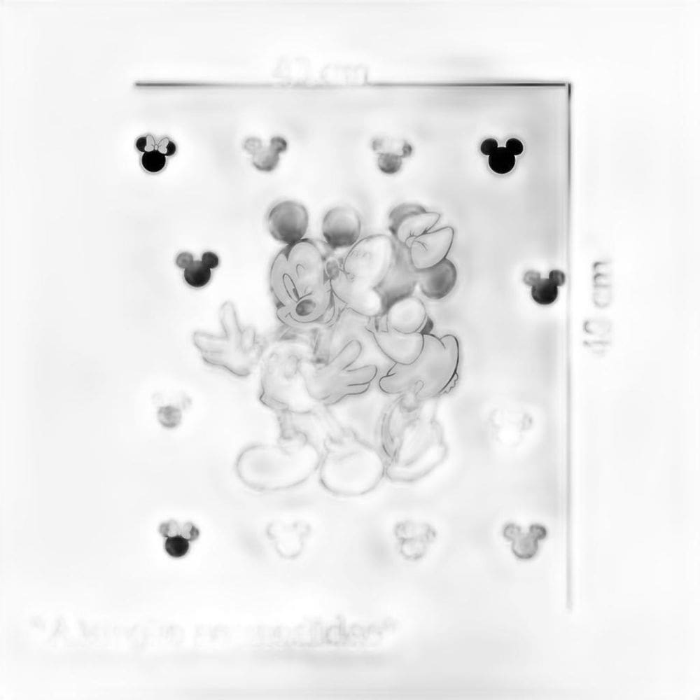 Adesivo De Box Minnie E Mickey Beijocas