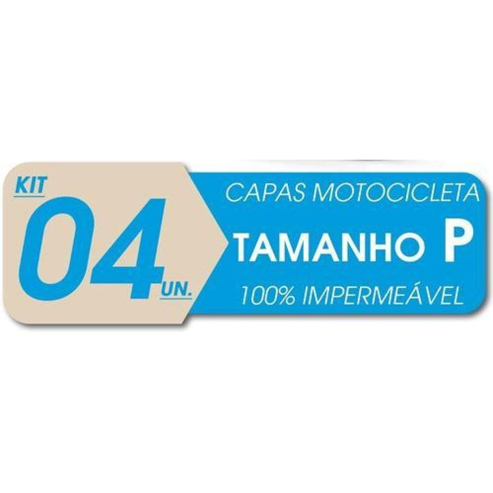 04 Capas Cobrir Moto Impermeável Proteção Uv P Mega Desconto