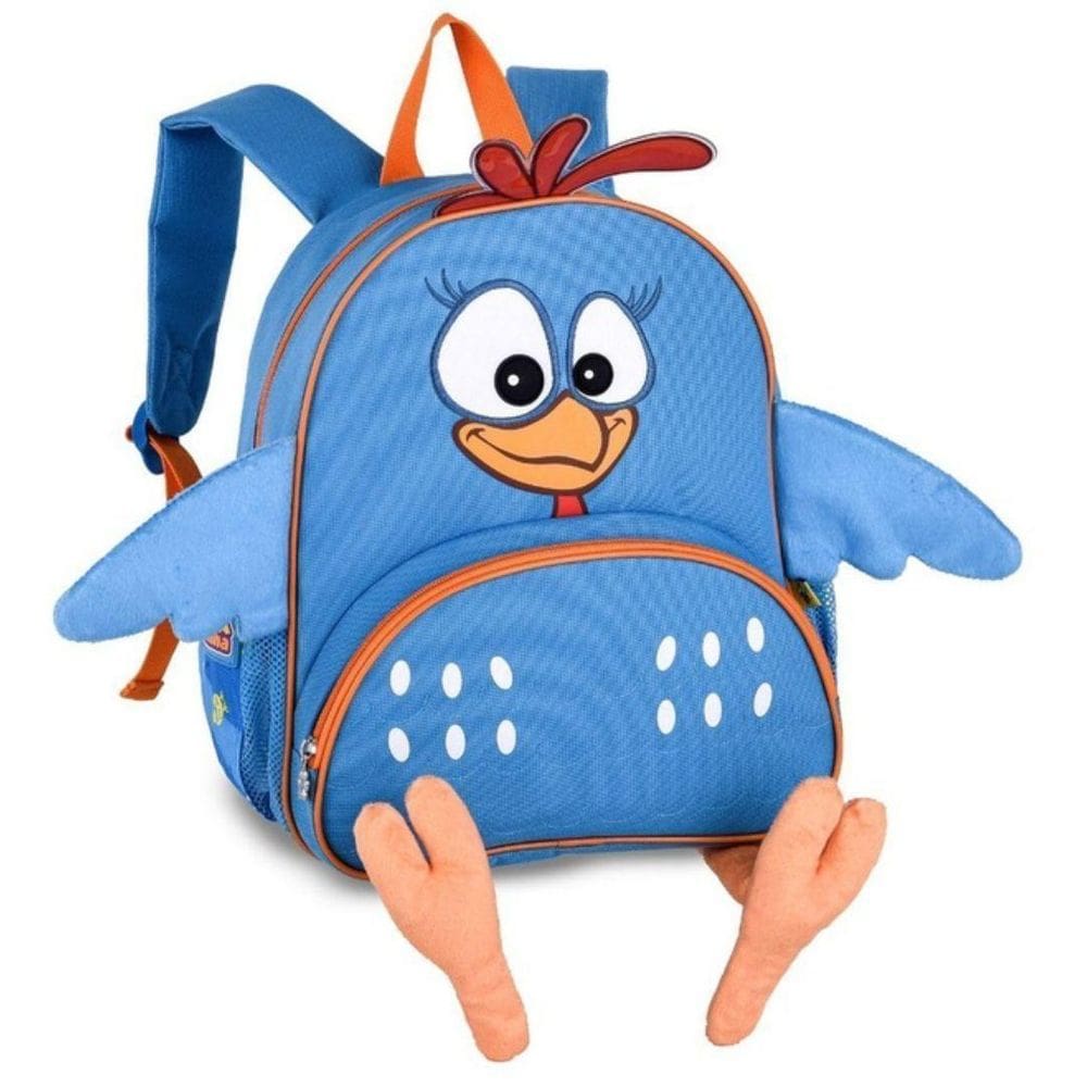 Mochila Costas Galinha Pintadinha Infantil Escolar Aula Asas