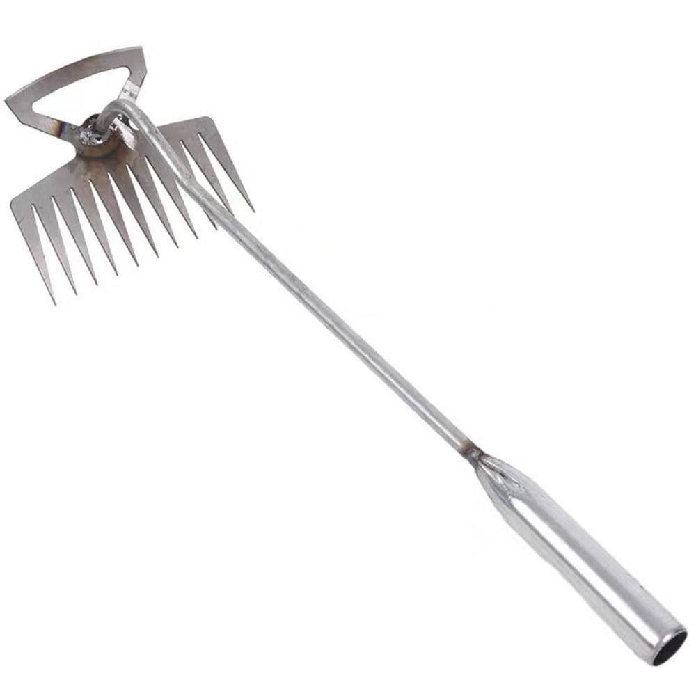 Ferramenta De Jardinagem Multifuncional Com 11 Dentes