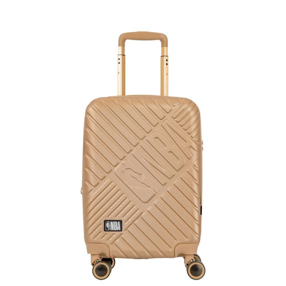 Mala de Viagem Bordo NBA SPACE Dourada 360º TSA ABS Retrátil