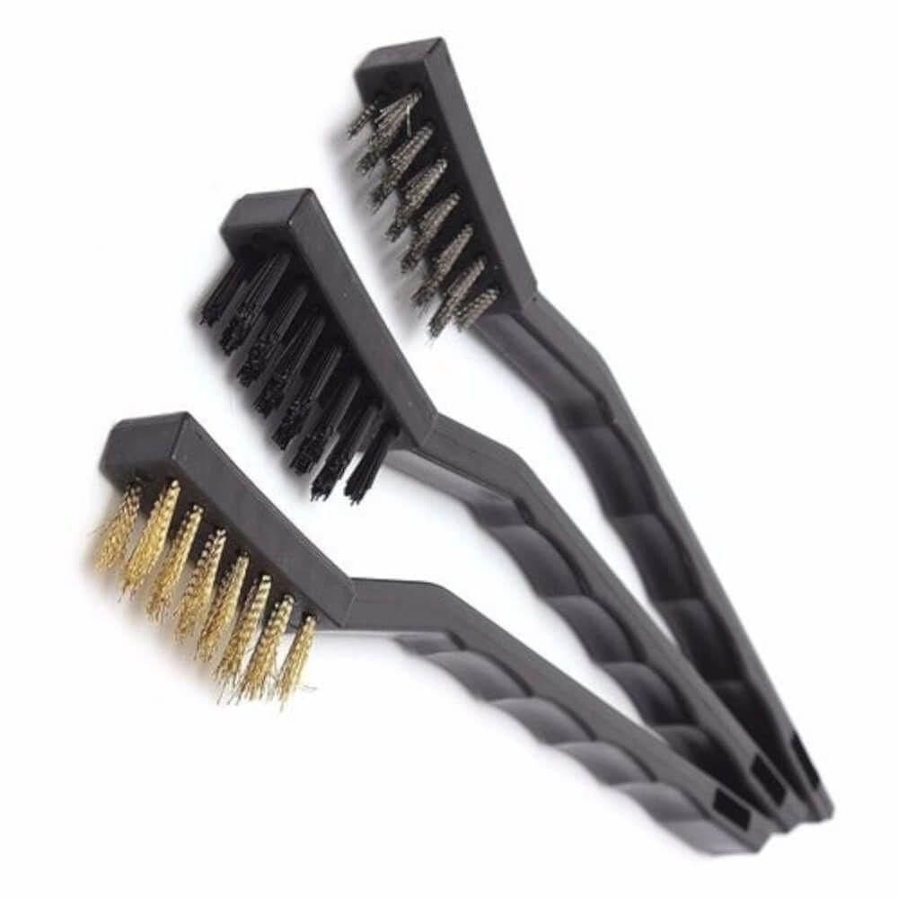 Escova De Aço Com 3 Peças - 8ag - Eda Escova De Aco C-3pcs Imp.eda 8ag Banca